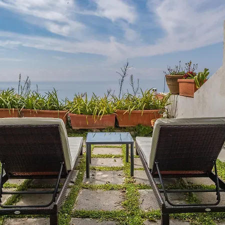 아파트 Scorcio D' Oltremare - Sea View In 포지타노